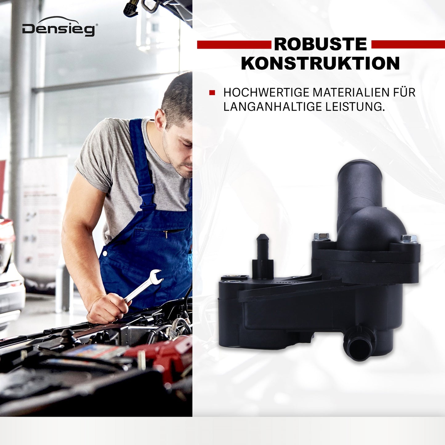 Thermostatgehäuse Kühlmittelflansch 1198060 für Ford Focus II Mondeo IV