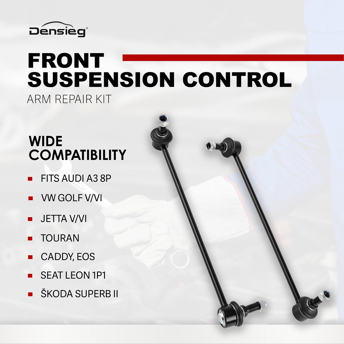 Querlenker Satz Vorne für VW Golf Plus Touran Audi A3 Skoda Seat 03-17