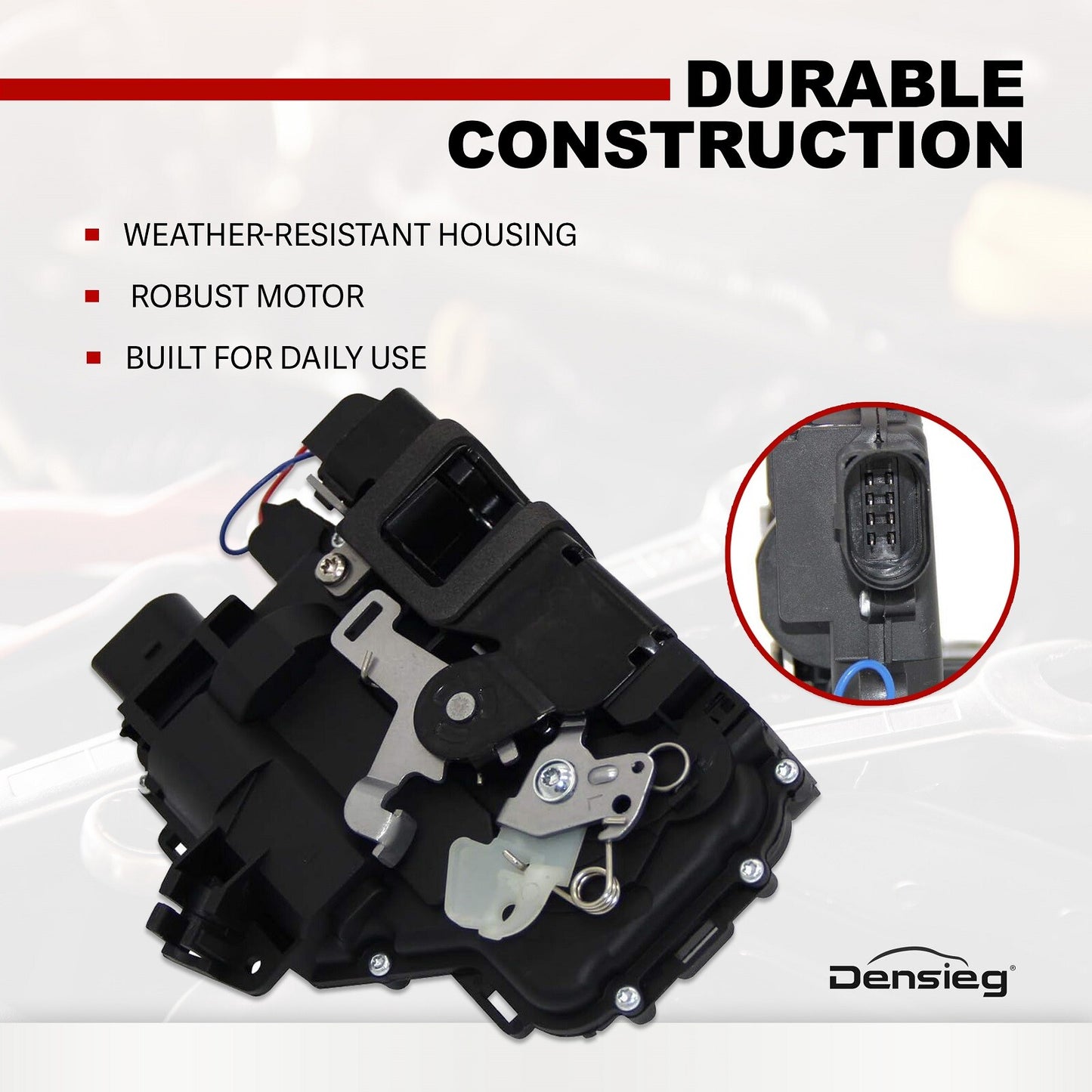 Cerradura de puerta delantera izquierda para VW Bora Golf 4 1J New Beetle 1C Passat 3B