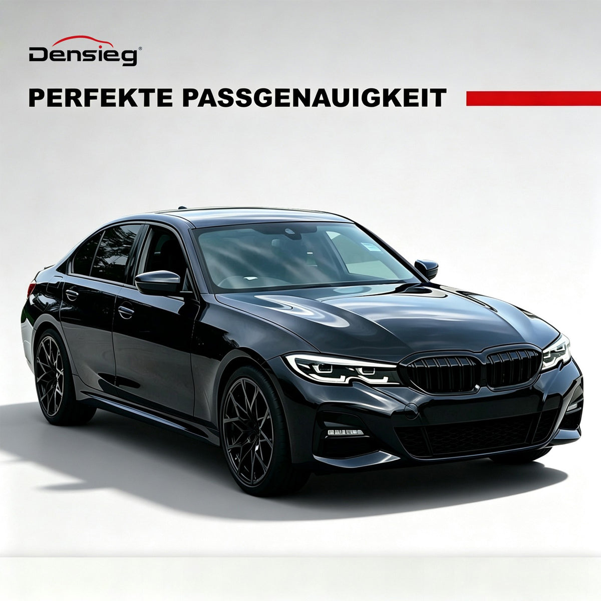 Kühlergrill für 3er G20 G21 19-21 Nieren Doppelsteg Sport GLANZ SCHWARZ