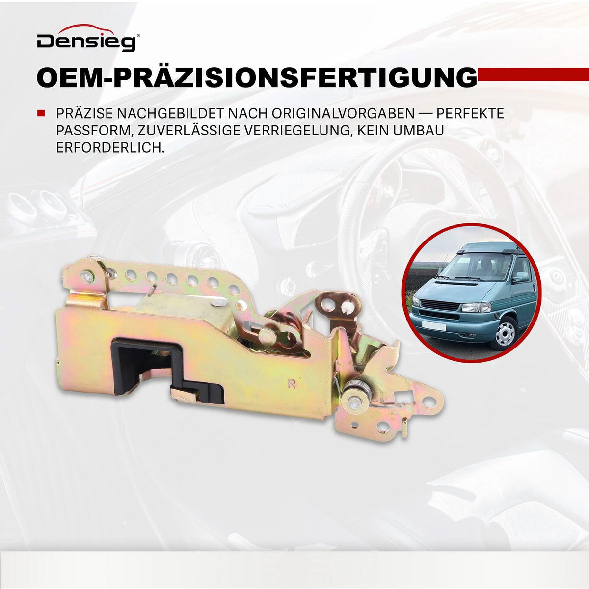 Türschloß Schloß Vorne Rechts für VW Bus Transporter T4 90-04