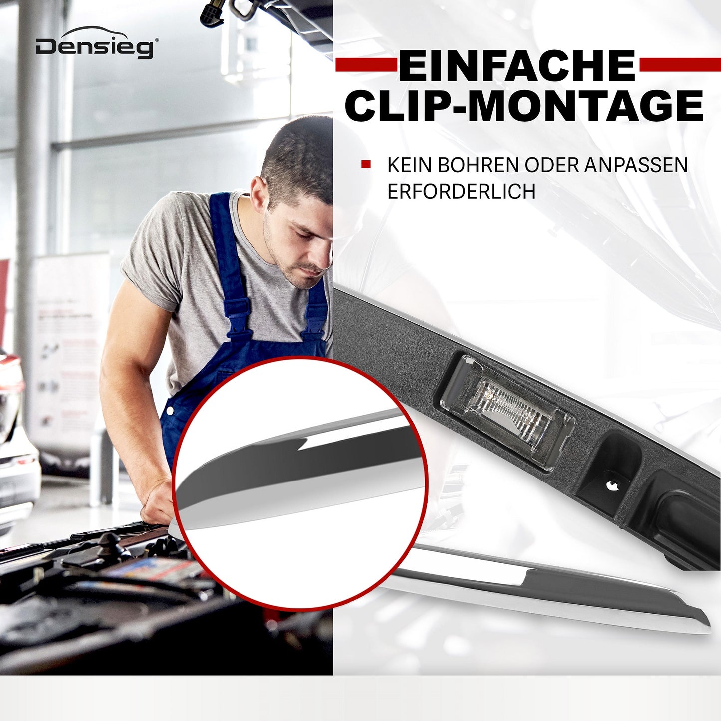 Heckklappengriff Griffleiste Chrom 51132753603 für Mini R55 R56 R57 R58 R59 2007–2015