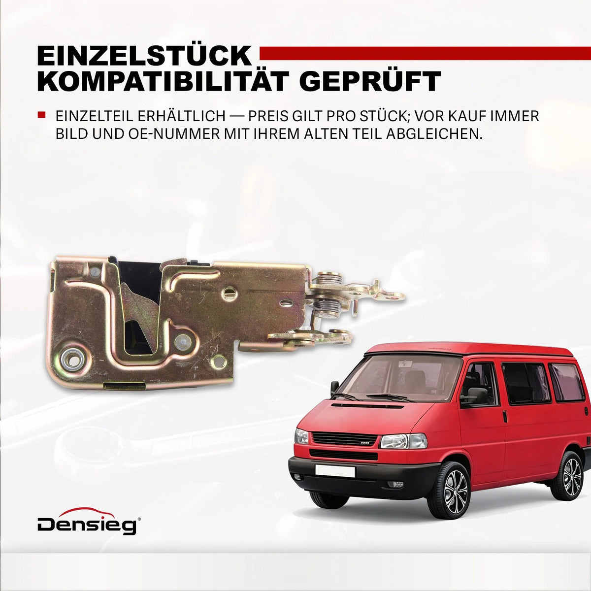 Türschloß Schloß Vorne Rechts für VW Bus Transporter T4 90-04