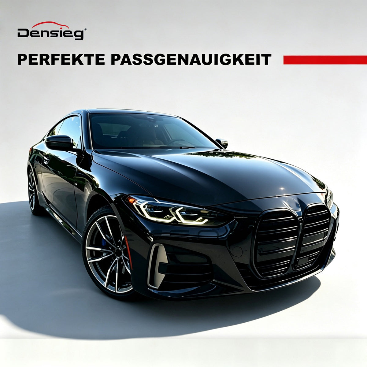 Sport Kühlergrill Doppelsteg Glanz Schwarz für bmw 4er G22 G23 2022+