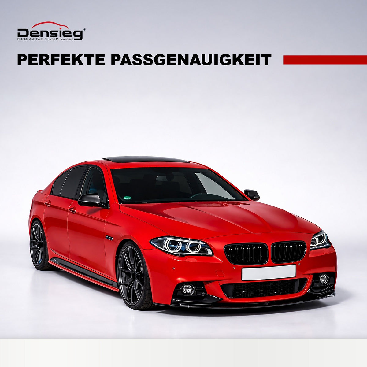 Glanz Schwarz Niere Kühlergrill ABS für BMW 5er F10 F11 F18 2010-2017