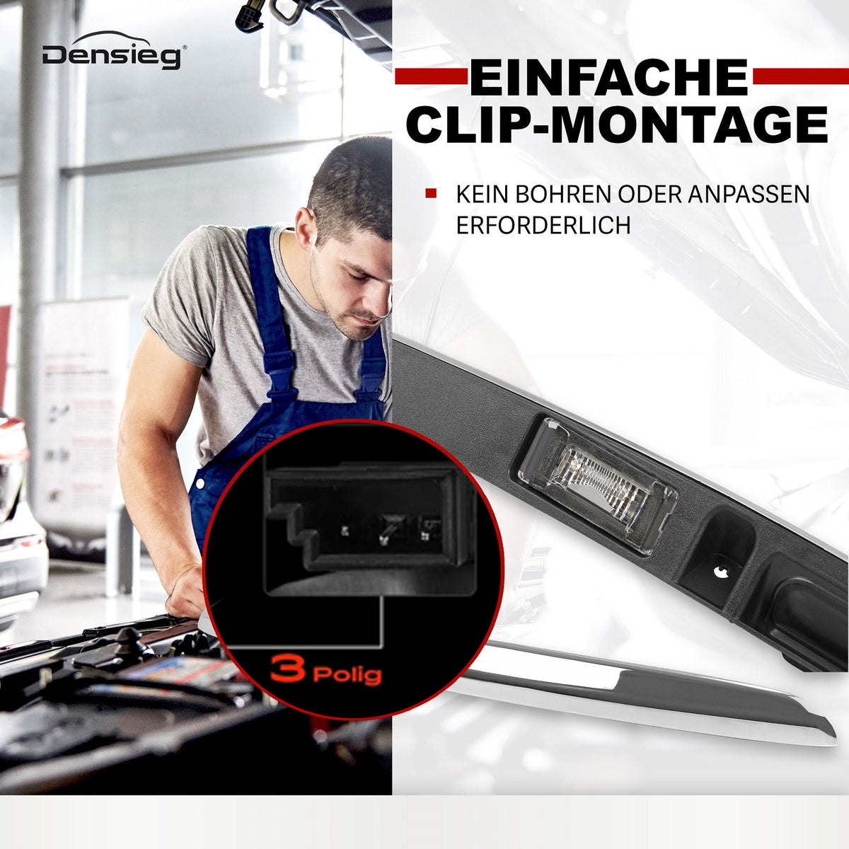 Heckklappengriff Griffleiste Chrom für Mini R55 R56 R57 R58 R59 2007–2015